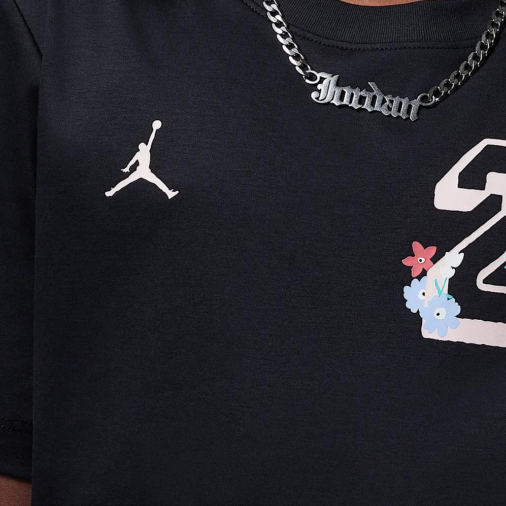 

Jordan 23 Футболка Мягкая Удобная Модная Универсальная Короткий Рукав Мужские Топы Серый Черный II4058-045 M