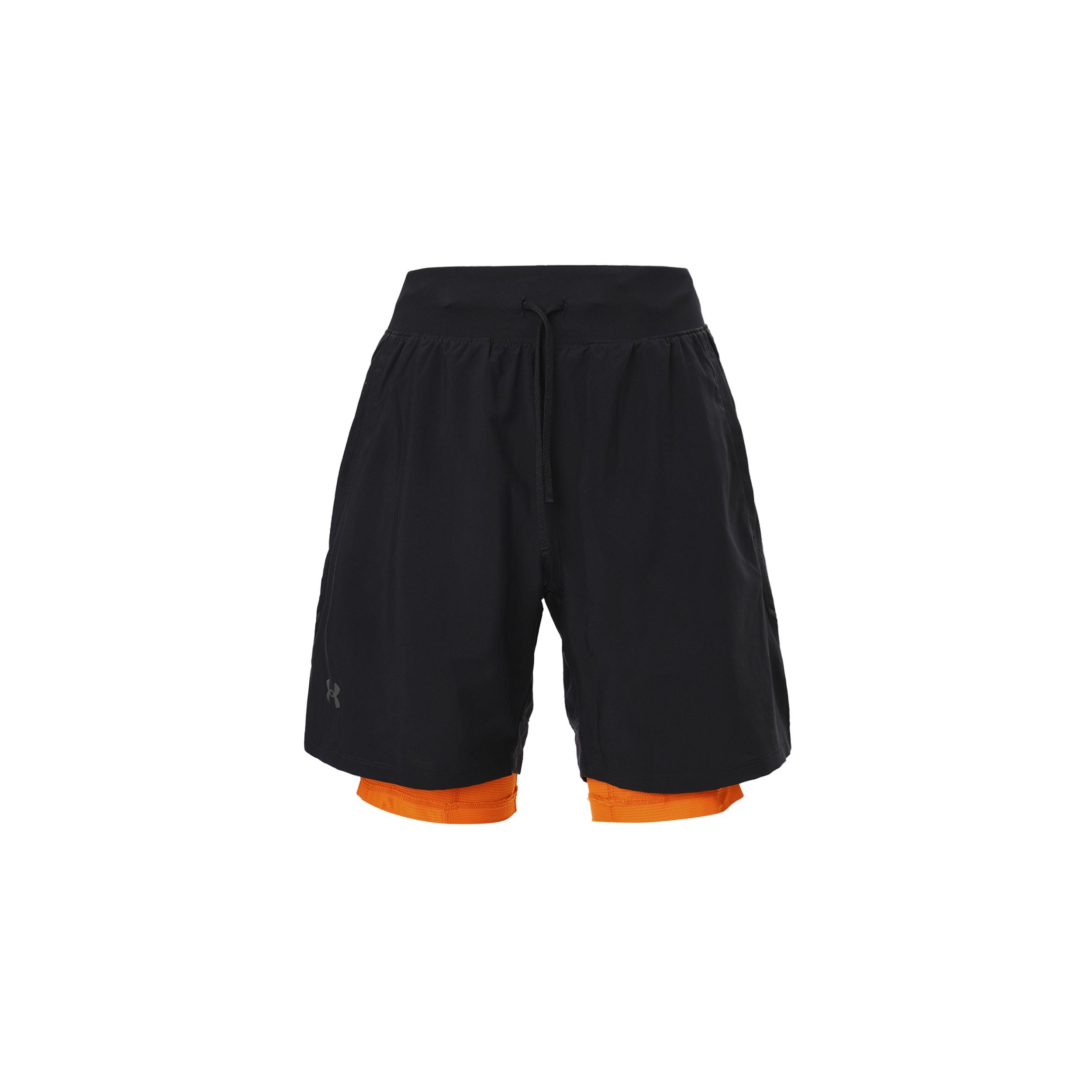 Under Armour Launch Elite 2in1 7 Shorts Black Men s 1376831-002 M