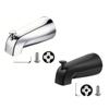 Multi-functional Bathtub Faucet Zinc Zinc Zinc Alloy Pull Type Faucet Compatible Standard Spout  Replacement