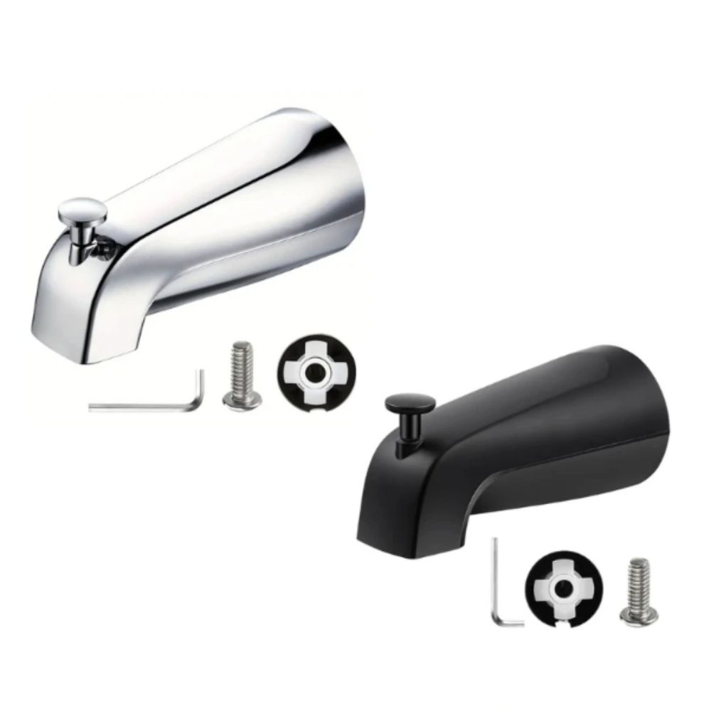 Multi-functional Bathtub Faucet Zinc Zinc Zinc Alloy Pull Type Faucet Compatible Standard Spout  Replacement
