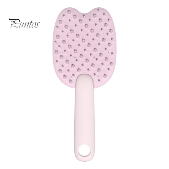 

1/2 шт. двухсторонняя щетка для шерсти домашних животных, массажная щетка для собак, кошек, щенков, котят, расческа для удаления спутанной шерсти, инструмент для ухода за домашними животными 1pc розовый