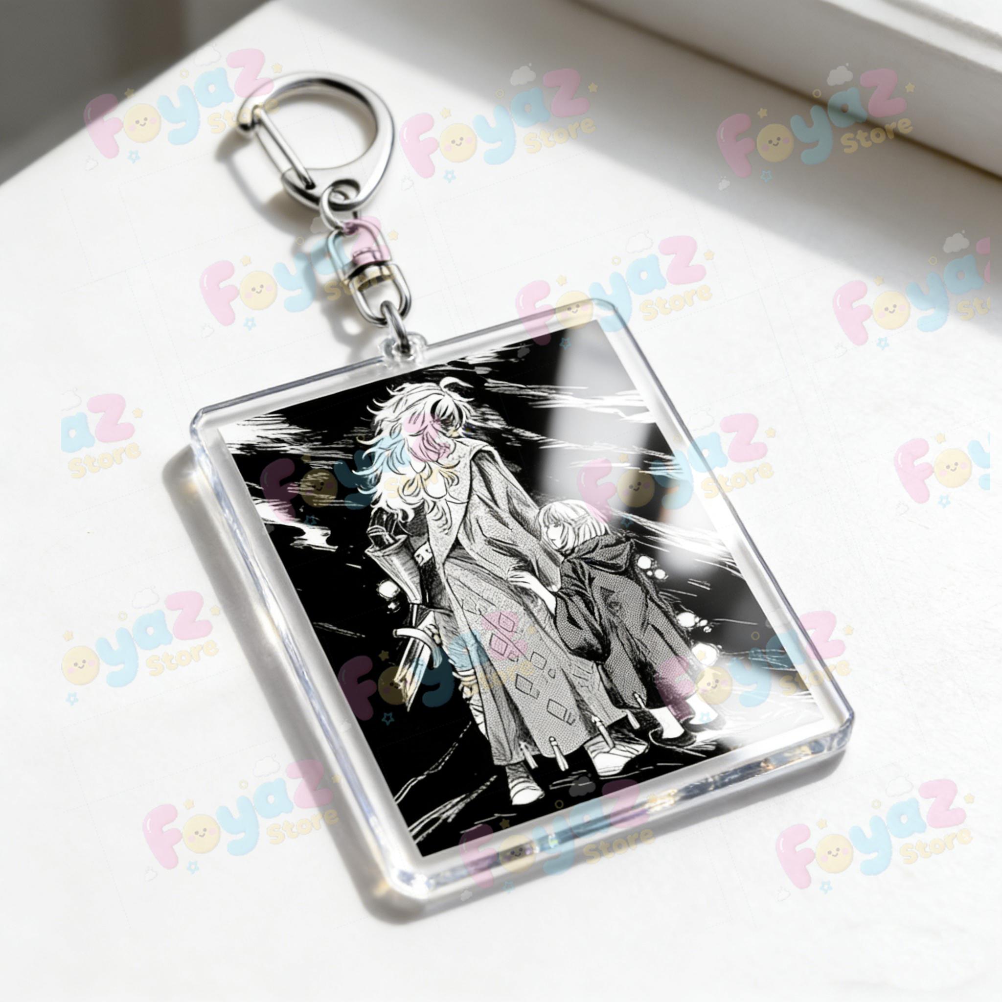 

Anime Fate Strange Fake Keychain Accessories Bag Anime Keyrings Jewelry Manga Fans Gifts