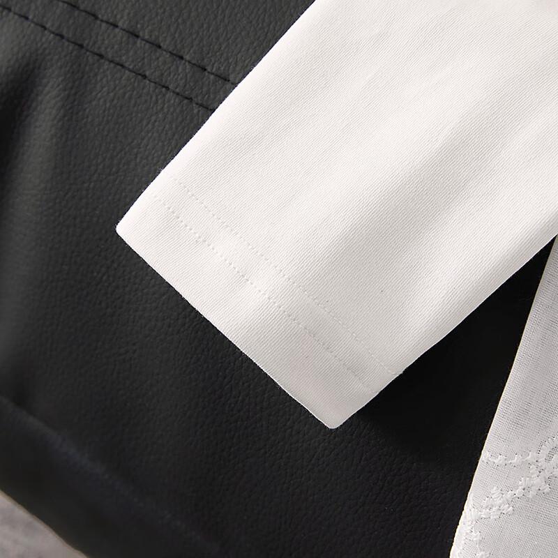 Γυναικείο Κομψό Μακρυμάνικο T-Shirt με Ραφή Γαλλικής Δαντέλας