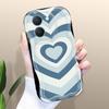 Cute Cartoon Pattern Cream Texture Casing Wavy Edge Soft Silicone Cover Phone Case for Vivo