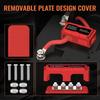 Covered Bus Bar Terminal Block 48V 100A Power Distribution Stud Block for Marine RVs Car Battery Systems