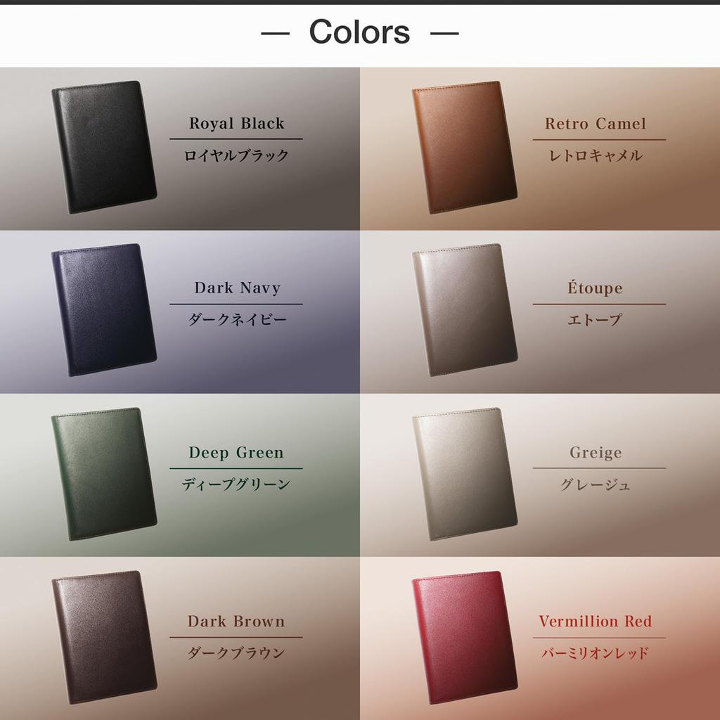 Capa para Caderno Rodia Tamanho A6 13 Couro Genuíno Couro Premium Estojo para Caderno com Porta-Canetas e Armazenamento para Adesivos e Cartões de Visita RD2 [BLUE SINCERE] Não. Suporte, Bolso,