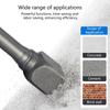 Mini Electric Chiseling Hammers Bit Featuring Multiple Tooth Option 3/4/6/9 Teeth for Concrete Surfaces Treatments