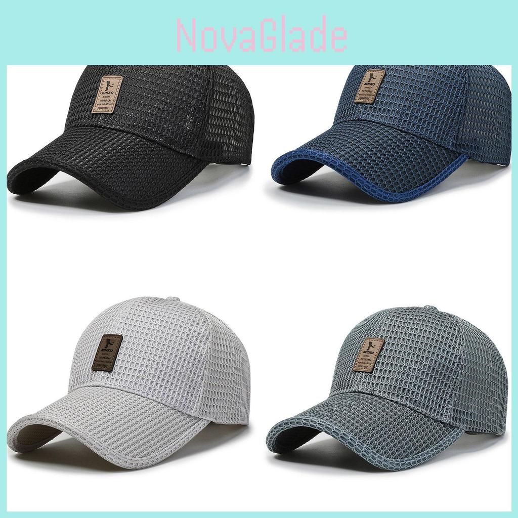 Stylish Summer Baseball Cap For Sun Protection With Adjustable Breathable Design And Casual Look