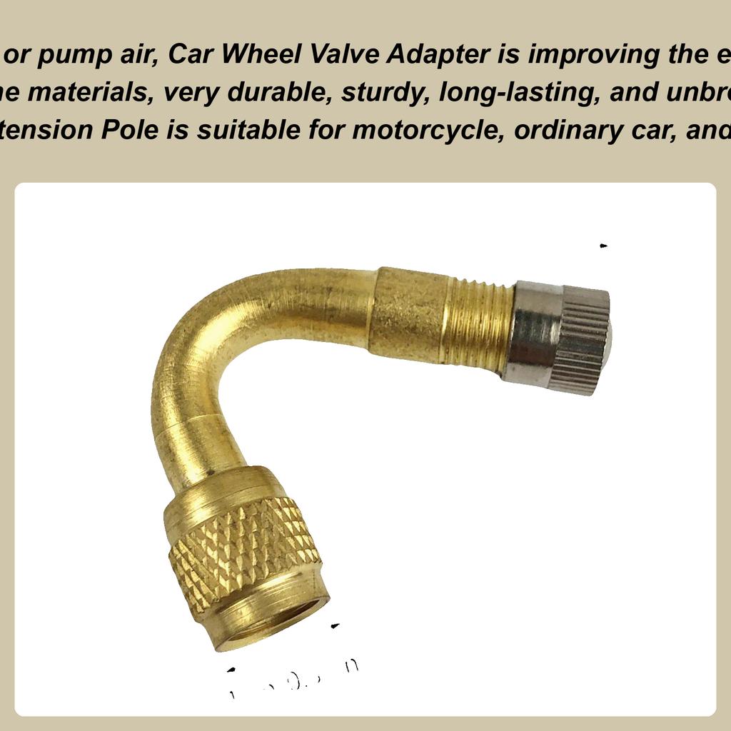 1pcs 45 90 135 Degree Angle Bent Valve Adaptor Tyre Tube Valve Extension Adapter for Motorcycle Truck Car Moto Bike