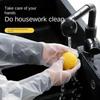 100PCS Long Arm Disposable Gloves Food Grade Waterproof Non Slip Kitchen Cleaning Gloves for Vegetable Washing Cooking Elastic C