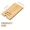 Stylish Adjustable Bamboo Phone and Tablet Stand | Multi-Angle Desktop Holder, Perfect for Home Office, School - Ideal Gift