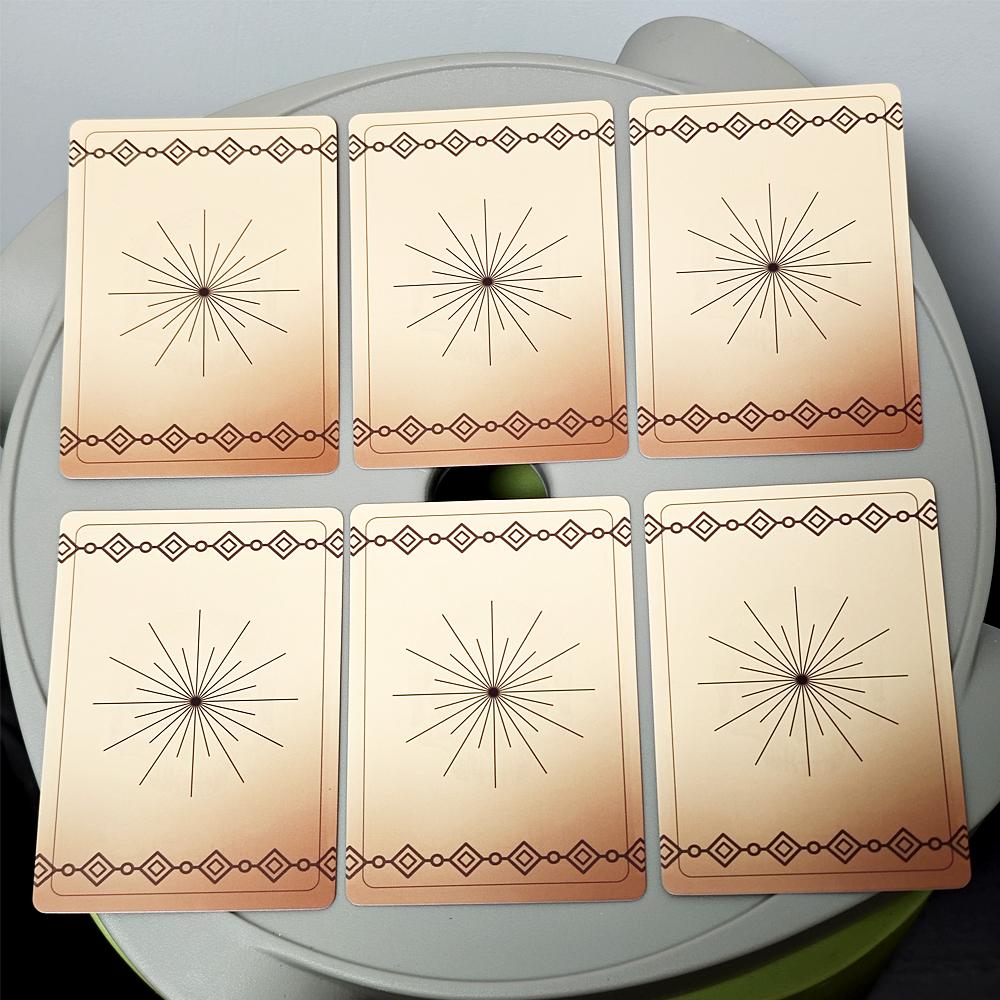 Mystic Journey Oracle Mystic Fortune Oracle Deck~ 44 de cărți Oracle 10,4*7,3 cm