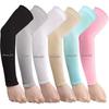 3/6 paia di maniche a braccio fresche con protezione UV per donne e uomini, maniche a braccio UPF 50 6 paia nero + grigio + bianco + beige + blu + rosa