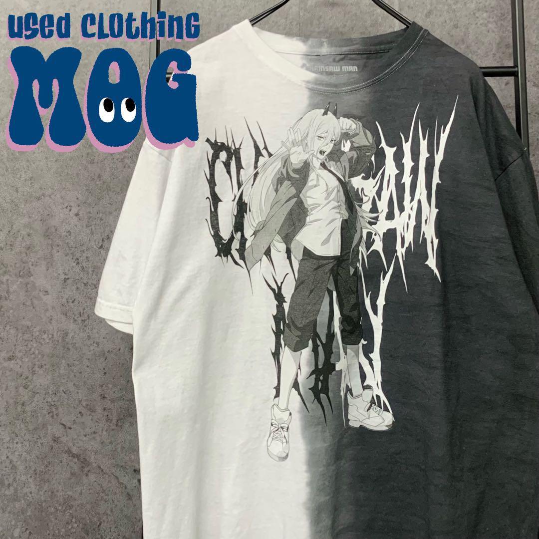 

[USED] Rare US Vintage Chainsaw Man Power Anime Character T-Shirt, Men s Size L