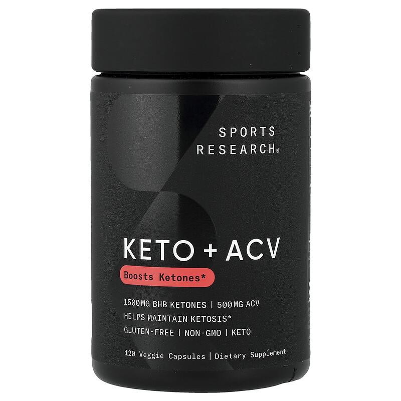 Keto + ACV, 120 Veggie Capsules