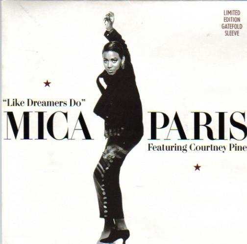 

7inch Record MICA PARIS, COURTNEY PINE - Like Dreamers Do BRW108 4th & Broadway 1988 UK Jazz Used