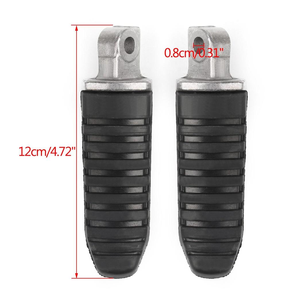 Front Rear Footrests Foot Pegs For Suzuki V-Strom DL 650 GSX 1250 1300 GSR