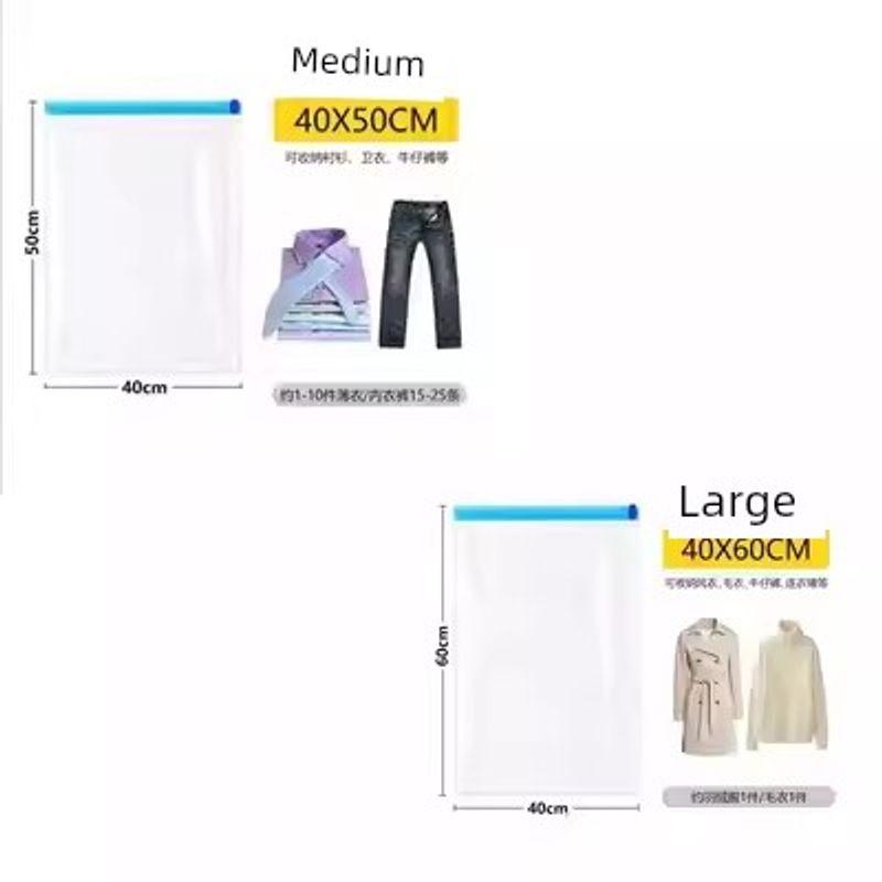 Travel Hand Roll Compression Bag Vacuum Buggy Bag No Pumping Business Trip For Home Luggage Clothing Clothes Storage and Carrying