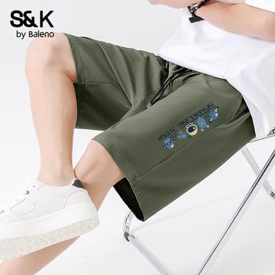 Baleno Men's S&K Ice-Feel Casual Shorts