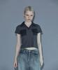 PINBLACK Flap Pocket Short Sleeve T-Shirt Gray