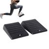 2PCS Squat Wedges Non-Slip Calf & Foot Stretcher Slant Board, Portable Squat Ramp for Home Gym Yoga Pilates Workout Exercises
