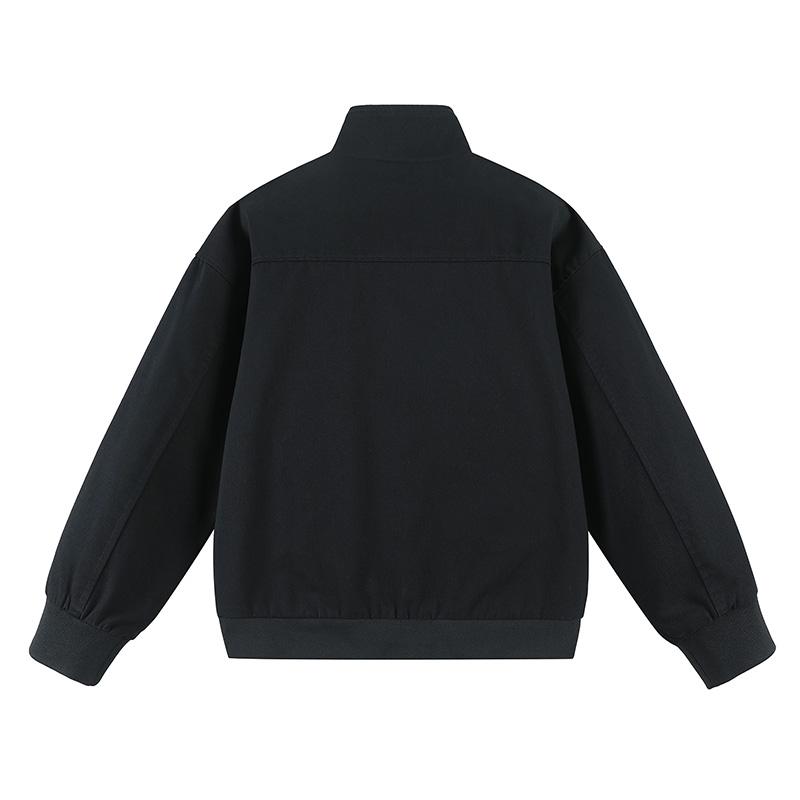 Loose Simple Stand Collar Jacket Men's Loose Casual Bomber Jacket Top
