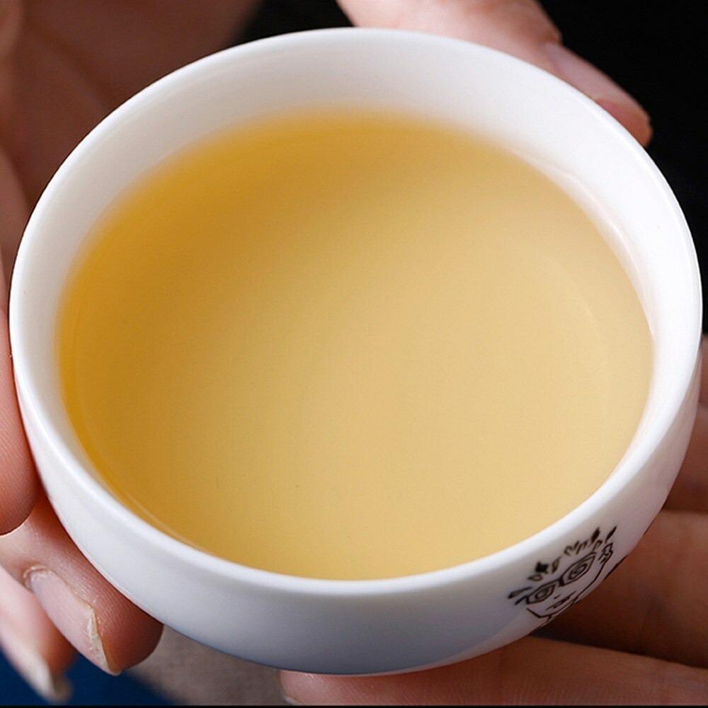 Organic Ripe Pu'er Tea 357g Jingmai Mountain Loose Leaf Natural Orchid Scent Energy Boost