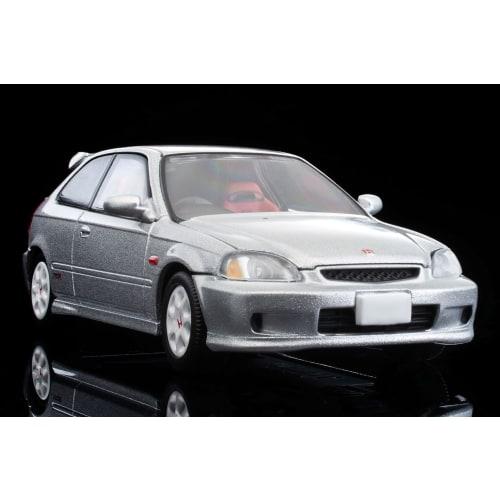 Tomytec Tomica Limited Vintage Neo 1/64 Scale LV-N165d Honda Civic Type R Silver 1999 Model (Finished Product)
