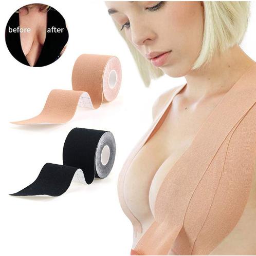 Xingda Hot Sale Sweatproof Boob Tape With Box Plus Size Boob Adhesive Breast Lift Strapless Boob Tape