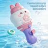 Bubble Machine Water Toy 2 In 1 Water Soaker Bubble Maker Cute Animal Bubble Blower Water Sprinkler for Kids Boys Girls Summer Pool Beach
