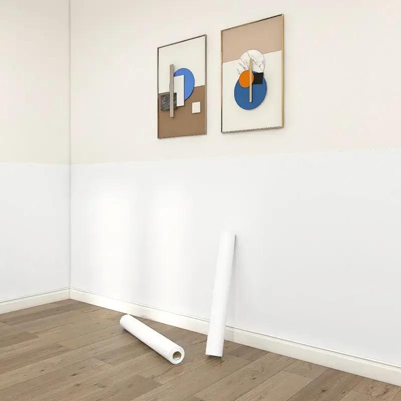 Korea Pink Waterproof Wallpaper Self-adhesive Home Bedroom Dormitory Room Wall Stickers Thickened Paste Table Cabinet Renovation