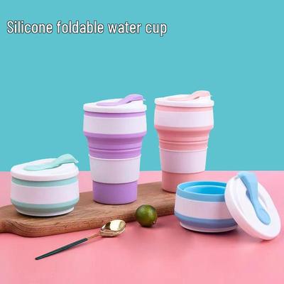 Portable Silicone Collapsible Cup for Travel, Sports, or Coffee