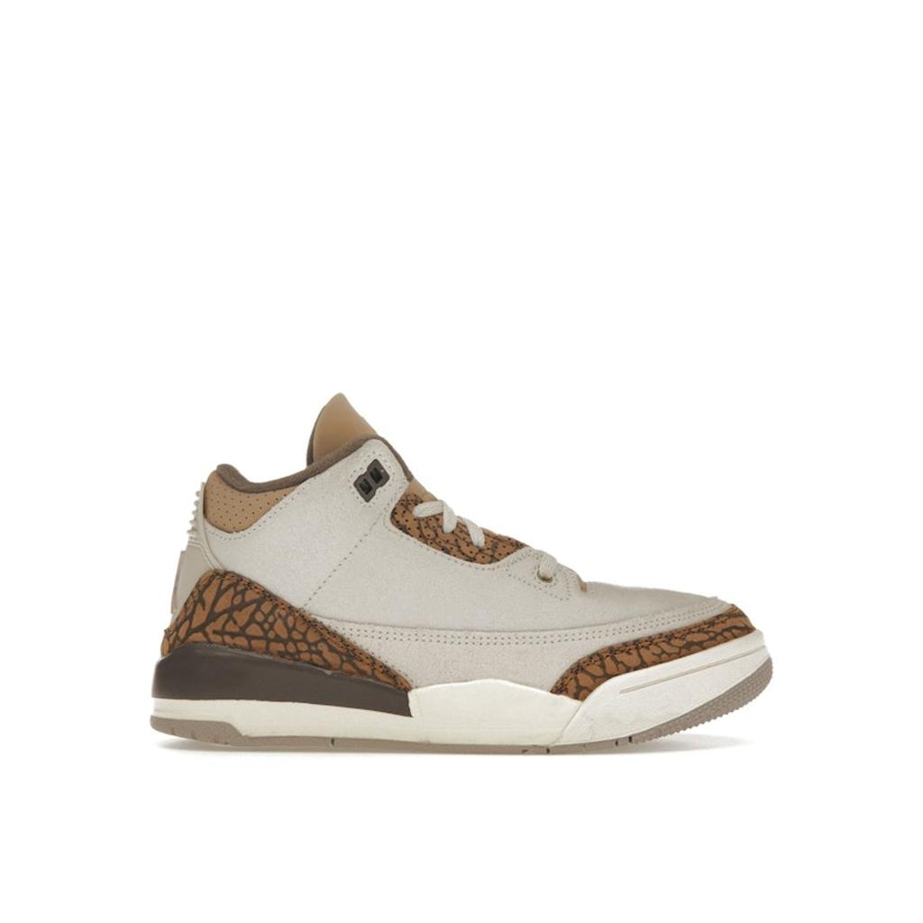 Air Jordan 3 Retro PS Palomino Παιδικά Αθλητικά Παπούτσια Κρέμα ανοιχτό-Orewood-Καφέ Μεταλλικό-Χρυσό DM0966-102