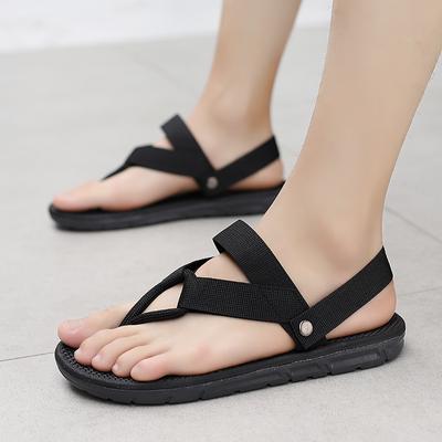 Summer Men's Slippers Slip-On Garden Shoes Breathable Footwear Man Sandals Beach Shoes Flip Flops Quick Dry Flat Shoe Sandalias