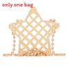 Mini Star Shape Box Bag With Chain Lock For Streetwear Fashion