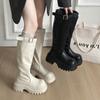 Maillard Boots Women's Knee Thick-soled High Boots 2025 Super Fire New Popular Autumn and Winter Thin Knight Boots