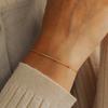 CARLIDANA Stylish Orbit Chain Bracelet Jewellery Stainless Steel Gold Plated Adjustable Beaded Cable Multi Layer Link Bracelet