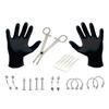 Practical Piercing Jewelry Kit Sturdy Durable