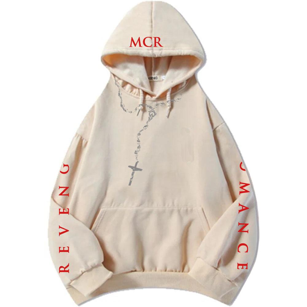 REVENGE RÓŻANIEC BLUZA MY CHEMICAL ROMANCE THREE CHEERS FOR SWEET REVENGE Bluzy Zimowy Polar Męskie Pulowery Ubrania z Kapturem