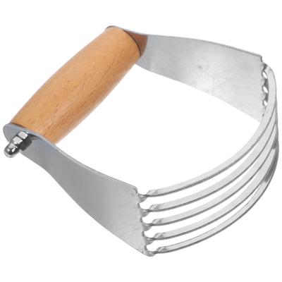 Metal Butter Stir Cut Bread Scraper Manual Blender Stainless Steel Dough Kitchen Pastry