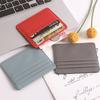 1Pc Pu Leather Id Card Holder Candy Color Bank Credit Card Box Multi Slot Slim Card Case Wallet Women Men Business Card Cover