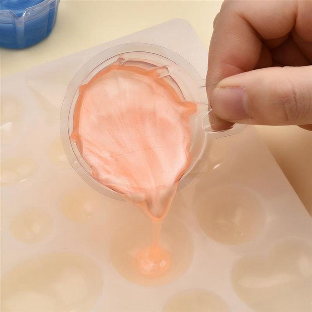Transparent Epoxy Medicine Pills Resin Palette Cup Liquid Container Dispensing Cups Mixing Tool