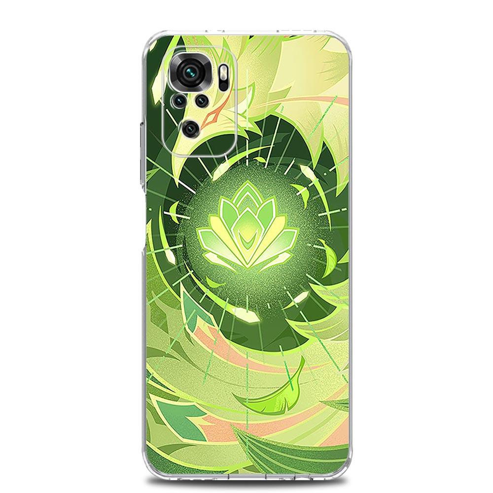 Game Genshin Impact Tighnari Clear Phone Case For Xiaomi Redmi Note 12 5G 9S 9 8 10 11 Pro+ 9T 8T 10C 9C 9A 7 Pro Soft TPU Cover