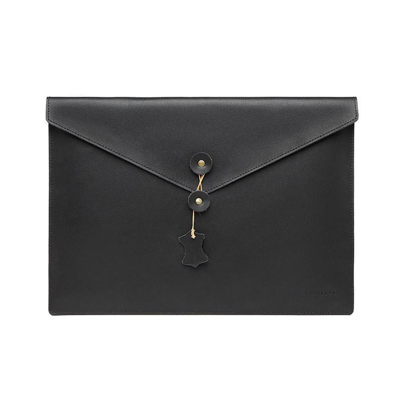 Genuine Leather Laptop Sleeve MacBook Air Pro 13.3-14 Inch Waterproof Lightweight Inner Case