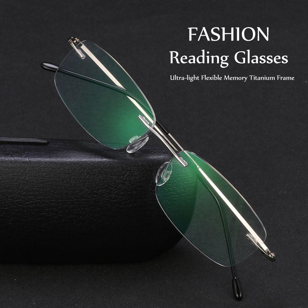 

Прямоугольные очки, очки, сверхлегкие титановые пресбиопические очки с памятью, очки для чтения