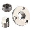 Stainless Steel 2in Drain Plug Boat Hull Screw Hole Ornament for Marine Boats Yacht Ship