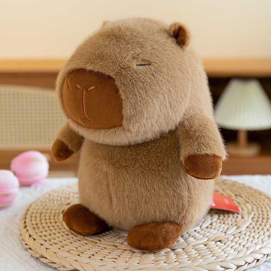Kawaii Bear Capybara Plush Toy Koala Dinosaur Rabbit Plushies Animal Stuffed Doll Car Decor Pillow Birthday Gift for Boy Girls