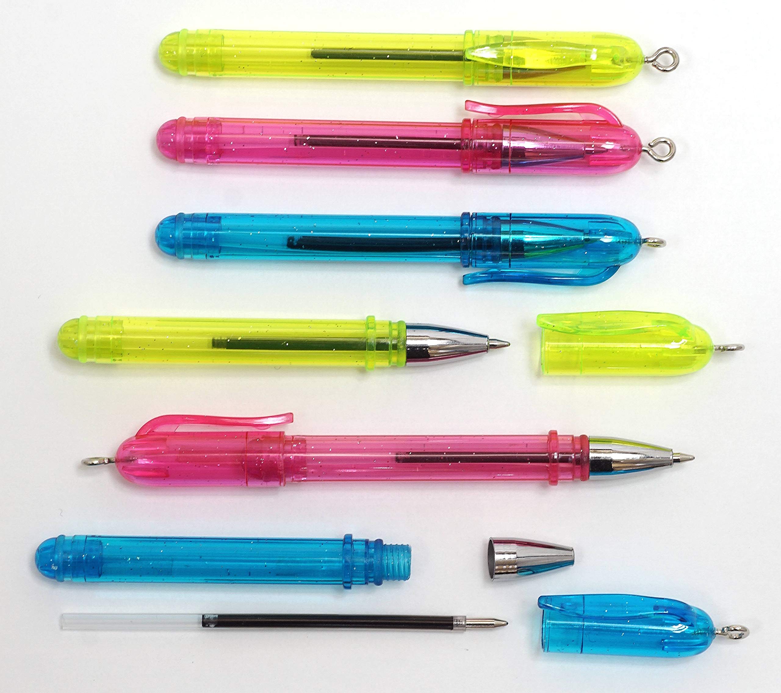 

Мини-ручки с колпачком, смешанные цвета, 120 штук, 93 мм, T24-N-W509-120