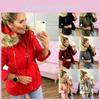 Womens Fur Winter Lined Parka Hooded Jacket Warm Thick Overcoats Outwear Coats