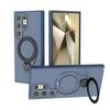 For Samsung Galaxy S24 Ultra Magnetic Phone Case,Soft TPU Kickstand MagSafe Phone Cover for Samsung Galaxy S24 Ultra